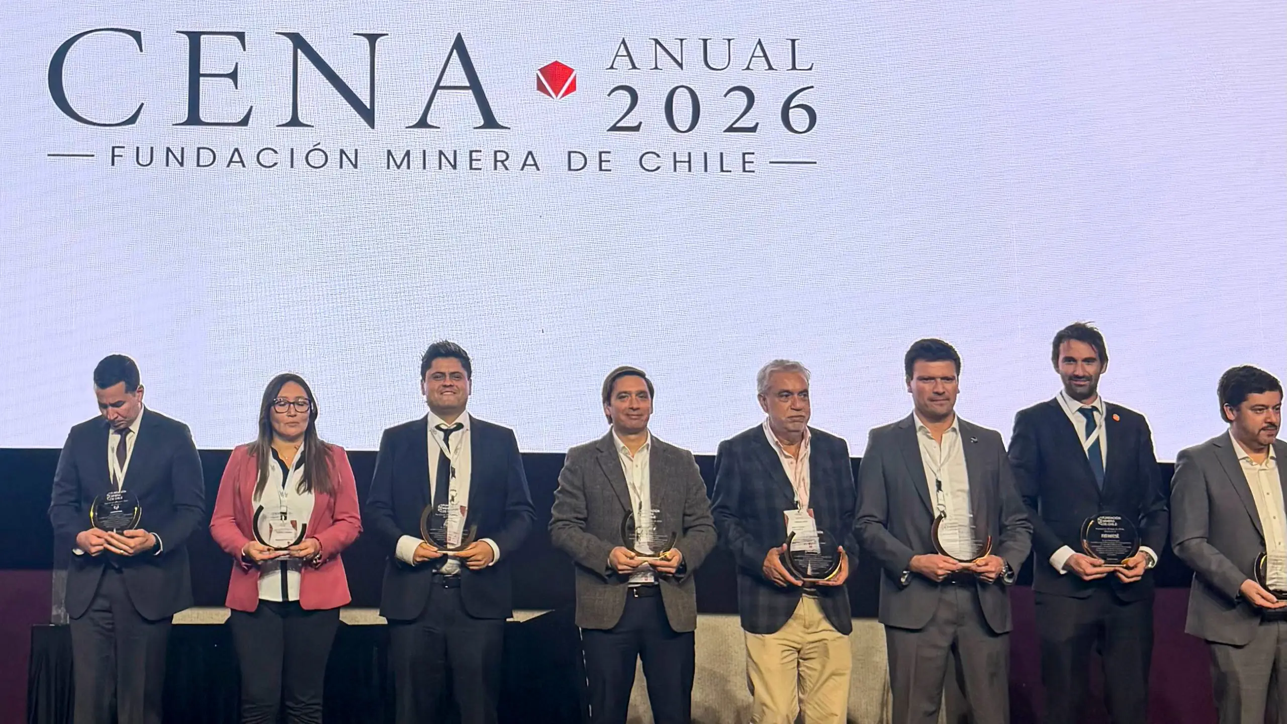 Tomás Cruz en Cena Anual Fundación Minera